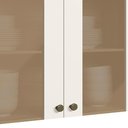 Ver imagem 4 de Armario Aereo 3 Pt 120 Cm 16982 Freijo Off White Cristal Nicioli Freijo Off White Cristal