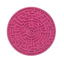 Ver imagem 1 de Tapete de Lamber Labirinto Pet Games com 37 ventosas para cães e gatos - P - Pink