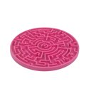 Ver imagem 2 de Tapete de Lamber Labirinto Pet Games com 37 ventosas para cães e gatos - P - Pink