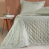 Kit Colcha Casal Sensatti 3d Embossed 220x240cm Verde Alfafa - 1