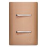 Conjunto Interruptor Duplo Paralelo com Suporte 4x2 - Dicompel Novara Ouro Rose Cromado - 1