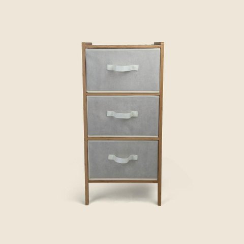 Gaveteiro Organizador Naturale Bambu 78cm - A\casa