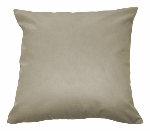 Almofada Decorativa 40x40 Tecido Suede Nude - 1