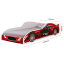 Ver imagem 3 de Cama Juvenil Carro Gt em Mdf Reforçada:vermelho