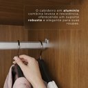 Ver imagem 7 de Guarda-Roupa Casal 6 Portas 6 Gavetas 100% MDF Órion Plus Cinza/Jequitibá/Granizo