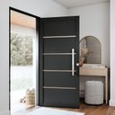 Ver imagem 1 de Porta de Aço Lambril Lucasa Facilita