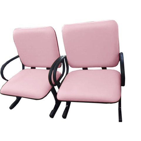 02 Cadeiras para Escritório até 250kg Rosa
