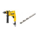 Ver imagem 1 de Kit Ferramentas Espresso Móveis com Furadeira com Impacto 3/8 Polegadas 220V e Broca de Aço Rápido 5