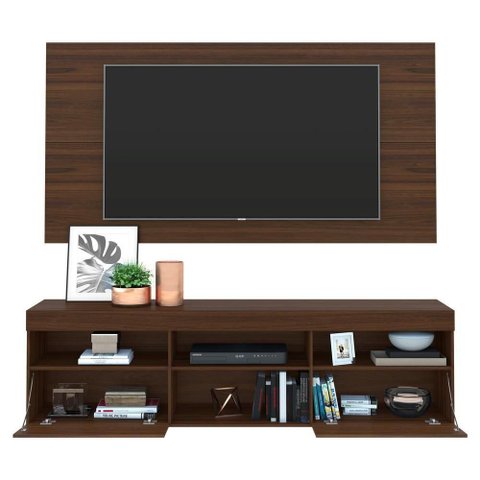Rack com Painel Tv até 65" e 2 Portas Toronto Multimóveis