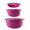 Tupperware Tigelas Design Kit 3 Potes Policarbonato Tupperware Tigelas Design Kit 3 Potes Policarbon - 1