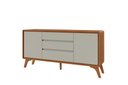 Ver imagem 1 de Buffet Sinus 2 Porta 3 Gavetas - Mv - Rei de Casa Naturalle/off White