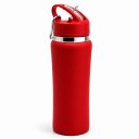 Ver imagem 1 de Garrafa Térmica Ms-924 700ml com Chaveiro:Vermelho