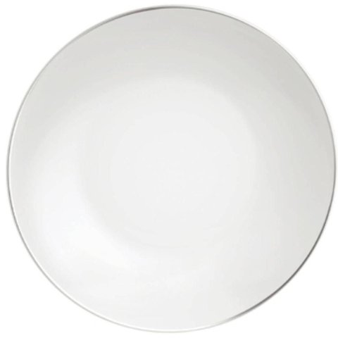 Jogo 12 Pratos Fundos Tramontina Atena Porcelana Restaurante Bistrô Sopas Caldos