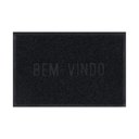 Ver imagem 1 de Capacho de Porta Pvc Antiderrapante 60x40cm - Bv Preto