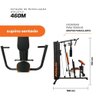 Estação de Musculação Athletic 460m +40 Exercícios 60kg - 2