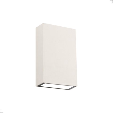 Arandela Led Double Externa Facho Duplo 3000k 4w Ip65 Branco