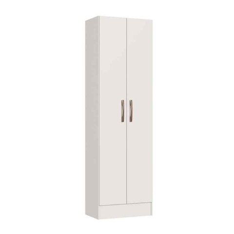 Roupeiro Multiuso 02 Portas Briz Branco Castro Móveis