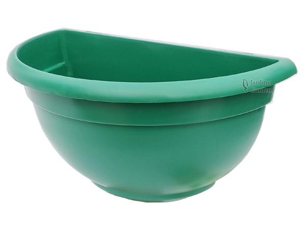 VASO PLÁSTICO PAREDE DECORATIVO VERDE MINI MUDAS 45 UND - 1