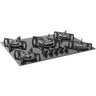 Cooktop Mesa de Vidro 5q À Gás Suggar Preto Fg5305fvp Bivolt - 2