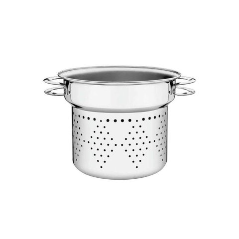 Cozi-pasta Tramontina Solar em Aço Inox 24 Cm 8 L Tramontina