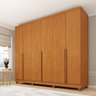 Guarda-roupa Casal Cataguases 6 Portas 4 Gavetas 31399 Cinamomo - Tcil Móveis - 1