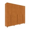 Guarda-roupa Casal Cataguases 6 Portas 4 Gavetas 31399 Cinamomo - Tcil Móveis - 2