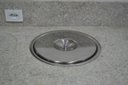Ver imagem 1 de Lixeira Pia Cozinha Embutir No Granito Em Inox Escovado 8lt 25X30 CM