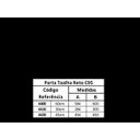 Ver imagem 2 de PORTA TOALHA SLIM C-95 4400 - 60 CM