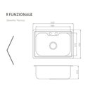 Ver imagem 4 de Cuba Inox com Acessorios 66x45 Funzionale 20231