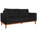 Ver imagem 1 de Sofá 2 Lugares Dubai Suede - Doce Sonho Móveis Sofá 2 Lugares Sofás Preto