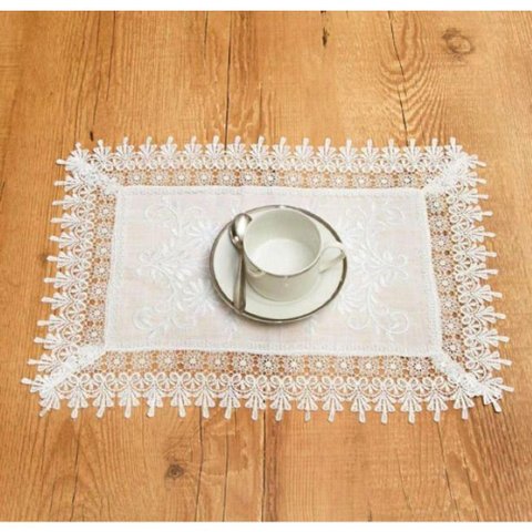 Americano Classic Renda Branco 35x50cm