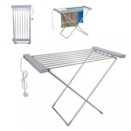 Varal de chao dobravel 220v aquecido secador de roupas quente eletrico aquecedor barbearia - 2