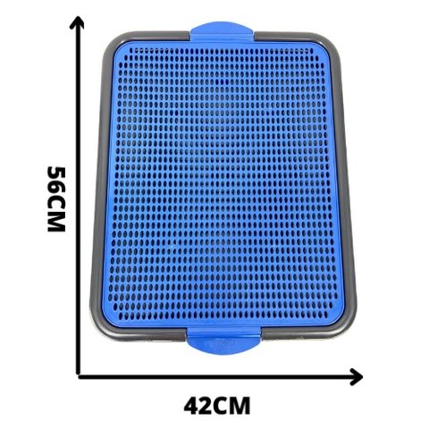 Tapete Sanitário Canino Xixi Pet - Tapete Azul