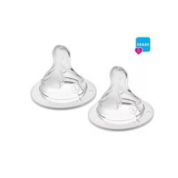 Bico X para Mamadeiras Mam - Fluxo Super Rápido - 6+ Meses - 5