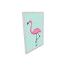 Quadros Decorativos 5pçs Flamingo Love Vidro - 2
