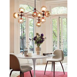 Mesa de Jantar Saarinen Tulipa Redonda - 80 Cm - Laca Acetinada Branca - 3