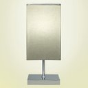 Ver imagem 2 de Abajur Eros Quad Bege com Base Inox