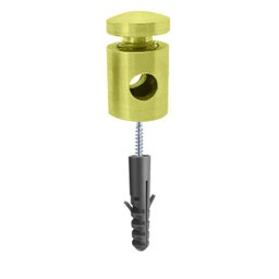 Kit Com 3 Desviador De Cabo Para Pendentes Lustre Dourado - 4 Kit Com 3 Desviador De Cabo Para Pendentes Lustre Dourado - 4