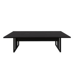 Mesa de Reunião 2,70m X 0,90m 2 Cx de Tomadas Pés Metal F5 - 4