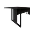 Mesa de Reunião 2,70m X 0,90m 2 Cx de Tomadas Pés Metal F5 - 6