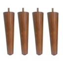 Ver imagem 1 de Kit 04 Pés Palito 20 Cm para Rack Puff Poltrona