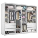 Ver imagem 4 de Closet Casal sem Portas 6 Gavetas Itália Minastex
