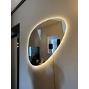 Ver imagem 4 de Espelho Orgânico Grande Decorativo 95x67cm Moderno