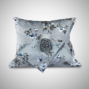 Jogo de Lençol Cama Casal 100 % Algodão 4 Peças Essenciale Flores