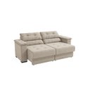 Ver imagem 6 de Sofá Cama Kappesberg Stelo Veludo Bege 230cm