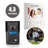 Porteiro Eletronico Sistema Video Interfone 4,3 Pol. Infravermelho Tela Colorida - 3