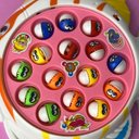 Ver imagem 5 de Jogo de Pesca com Base Giratória 15 Peixinhos e 3 Varas de Pesca Brinquedo Infantil Fenix Colorido