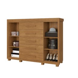 Cômoda com Sapateira Havana para Quarto Grande Camas Fenix - 5