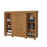 Cômoda com Sapateira Havana para Quarto Grande Camas Fenix - 5