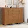 Cômoda com Sapateira Havana para Quarto Grande Camas Fenix - 2